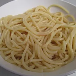 意大利面（煮）的照片